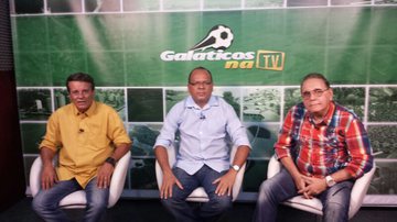 Imagem Sucesso na TV: Galáticos na TV recebe Mário Freitas e Edson Almeida