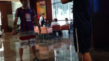Imagem A uma semana do sorteio para Copa, estrutura em Sauípe já está sendo montada