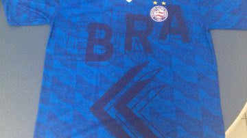 Imagem Bocão News sorteia camisa oficial do Bahia em homenagem à seleção brasileira