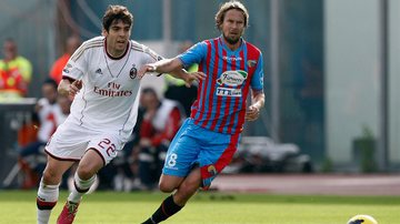 Imagem Kaká marca, Milan vira contra o lanterna e quebra série de jogos sem vencer