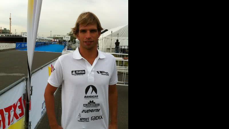 Imagem O atleta paralímpico Marcelo Collet disputa Mundial de Paratriathlon