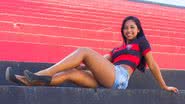 Imagem Confira fotos da candidata à musa do Brasileirão pelo Vitória