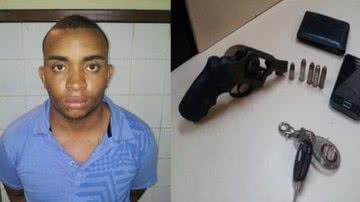 Imagem Polícia prende em flagrante homem roubando motocicleta na Av. Pinto de Aguiar