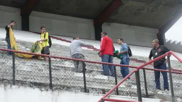 Imagem Protesto contra Marin em treino é censurado