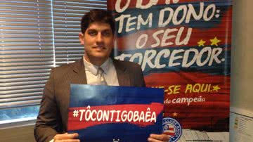 Imagem Carlos Rátis convoca torcida do Bahia para jogo com o Galo