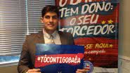 Imagem Carlos Rátis convoca torcida do Bahia para jogo com o Galo