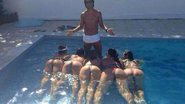 Imagem Ronaldinho chama repórter de invejoso por causa de farra com mulheres em Jauá