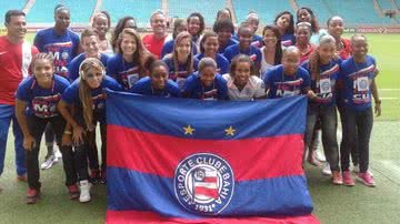 Imagem Time feminino do Bahia convoca torcida para grande final