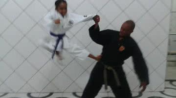 Imagem Baiana de 10 anos vence campenato Panamericano de Artes Marciais
