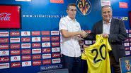 Imagem Gabriel é apresentado no Villarreal e sonha com seleção