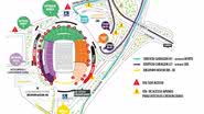 Imagem Confira acessos e estacionamentos para clássico deste domingo