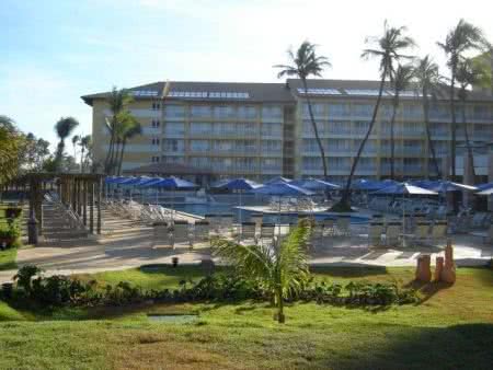 Imagem Parte do telhado do Gran Hotel Stella Maris Resort desaba