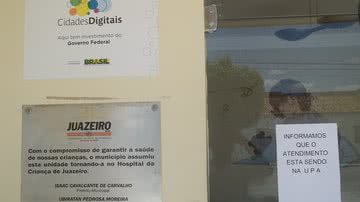 Imagem Prefeitura de Juazeiro fecha Hospital da Criança