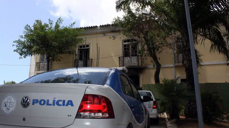 Imagem Incêndio começou na sala de coordenação e administração escolar