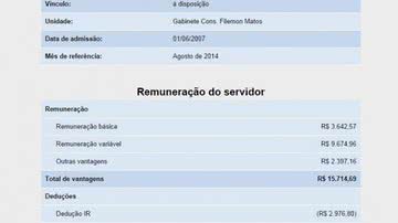 Imagem TCE emprega mulher de vice-presidente, sobrinha de Otto, que ganha R$ 16 mil