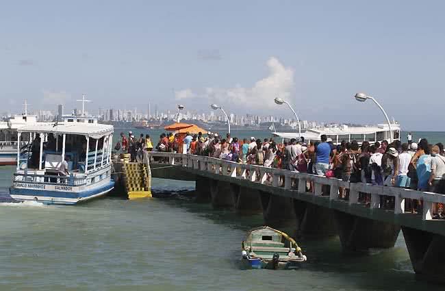 Imagem Travessia Salvador-Mar Grande registra movimento intenso nesta manhã