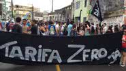 Imagem 2 de Julho: grupos de manifestantes já podem ser vistos