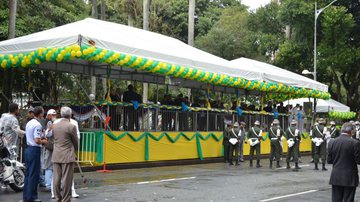 Imagem 7 de setembro em Salvador: baianos vão às ruas de azul, verde e amarelo