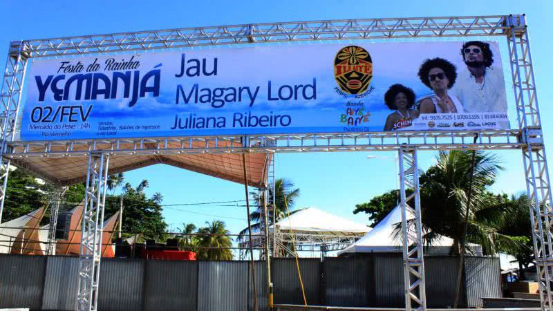 Imagem "Festa da Rainha Yemanjá" ainda não foi regularizada pela Sucom