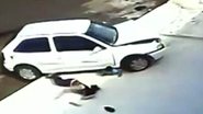 Imagem Milagre: criança sai ilesa depois de carro passar por cima da cabeça