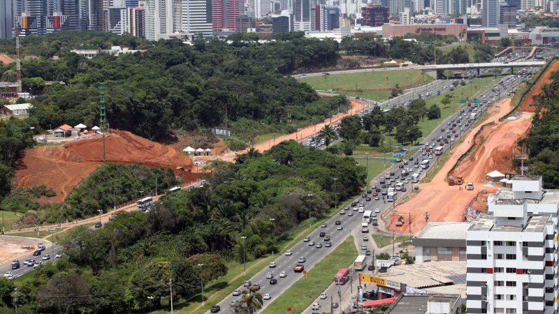 Imagem Obra altera tráfego nas avenidas Paralela e Edgard Santos