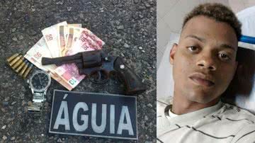 Imagem Águia prende homem suspeito de assaltos na Tancredo Neves