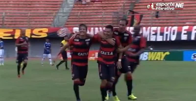 Imagem Vídeo: confira os gols do triunfo do Vitória sobre o Confiança em Pituaçu