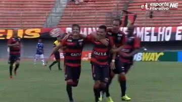 Imagem Vídeo: confira os gols do triunfo do Vitória sobre o Confiança em Pituaçu
