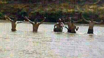 Imagem Foto mostra jovens antes da morte no Rio São Francisco