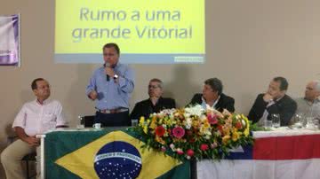 Imagem PMDB e PTC reafirmam aliança em encontro