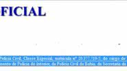 Imagem Após morte de criança, delegada de Amargosa é exonerada