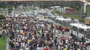 Imagem Cidades do interior também entram na rota das manifestações