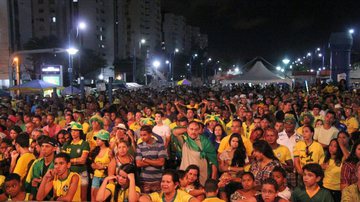 Imagem Telões exibirão partida do Brasil em Plataforma e no Imbuí