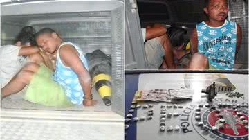 Imagem Acusado de homicídio é preso por tráfico de drogas