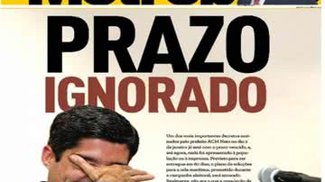 Imagem Jornal da Metrópole cobra prazo de ACM Neto