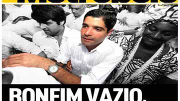 Imagem Jornal da Metrópole: “Bonfim vazio, Neto cheio de graça”