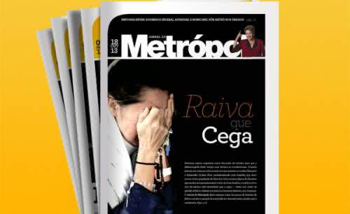 Imagem Jornal da Metrópole traz matéria detalhada sobre morte de irmãos