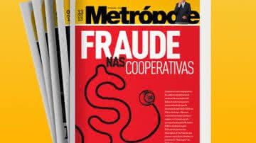 Imagem Jornal da Metrópole destaca a "Fraude das Cooperativas"