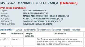 Imagem TJ-BA: Supremo não aprecia liminar. Hirs e Telma Brito continuam afastados