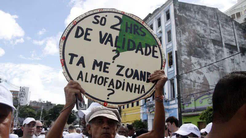 Imagem Movimento Passe Livre aproveita cortejo para cobrar mudanças