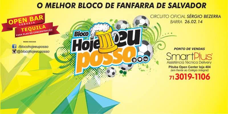 Imagem Promoção: Veja quem vai curtir o bloco "Hoje eu Posso..." quarta-feira