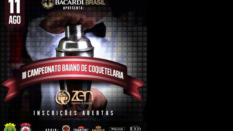 Imagem Terceiro campeonato baiano de coquetelaria acontece nesta segunda