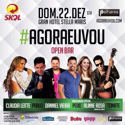 Imagem Tomate, Peixe e Alinne Rosa confirmam participação no #AgoraEuVou