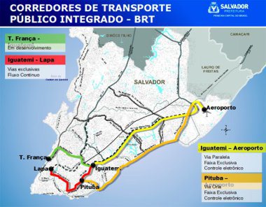 Imagem Cinco empresas concorrem a licitação de corredores de transportes em Salvador