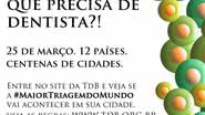 Imagem Dentistas do bem farão atendimento gratuito na próxima terça