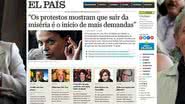 Imagem  El País estreia em português com Lula e Dilma