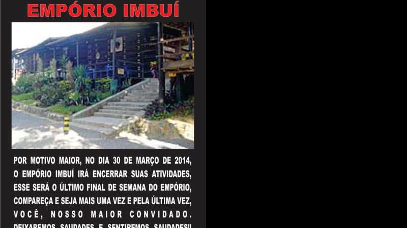 Imagem Construtora Queiroz Galvão “derruba” Empório Imbuí