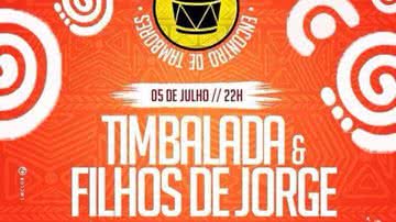 Imagem Concorra a ingressos para o show de Filhos de Jorge e Timbalada