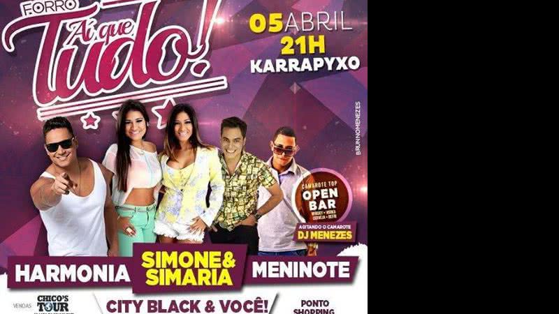 Imagem Próximo dia 5 de abril, o forró e o pagode invadem Camaçari