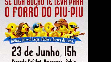 Imagem Veja quem vai curtir o Forró do Piu Piu neste ano